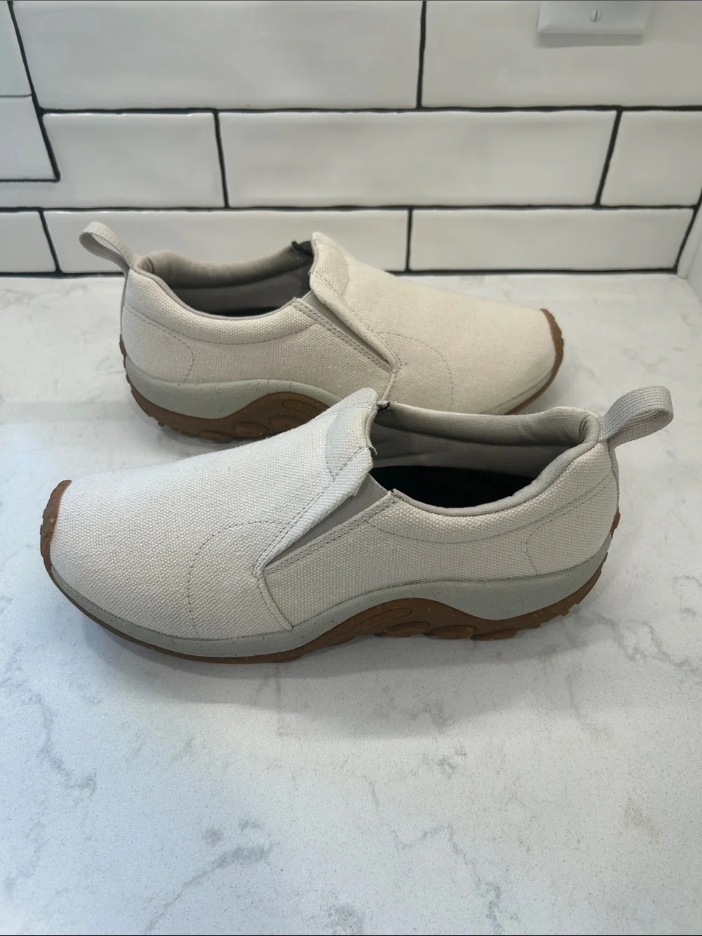 Merrell Z10317‎ Men's Hemp Canvas Jungle Moc Eco Slip-On Shoe Size US 9 NEW